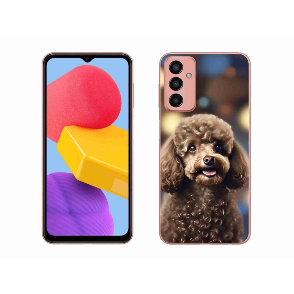 Gélový kryt mmCase na Samsung Galaxy M13 - roztomilý pudel