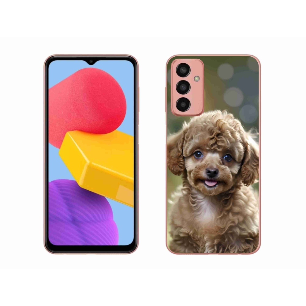 Gélový kryt mmCase na Samsung Galaxy M13 - roztomilý pudel