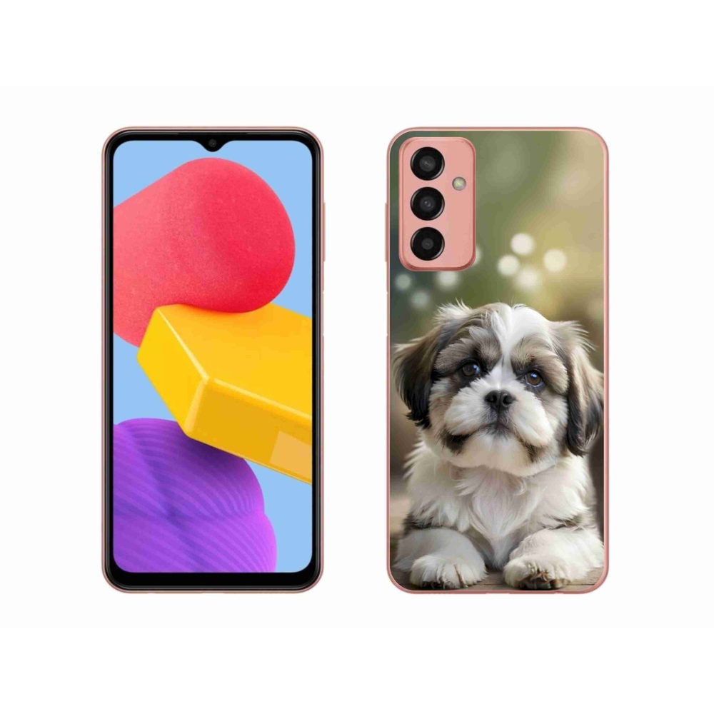 Gélový kryt mmCase na Samsung Galaxy M13 - roztomilý shih-tzu