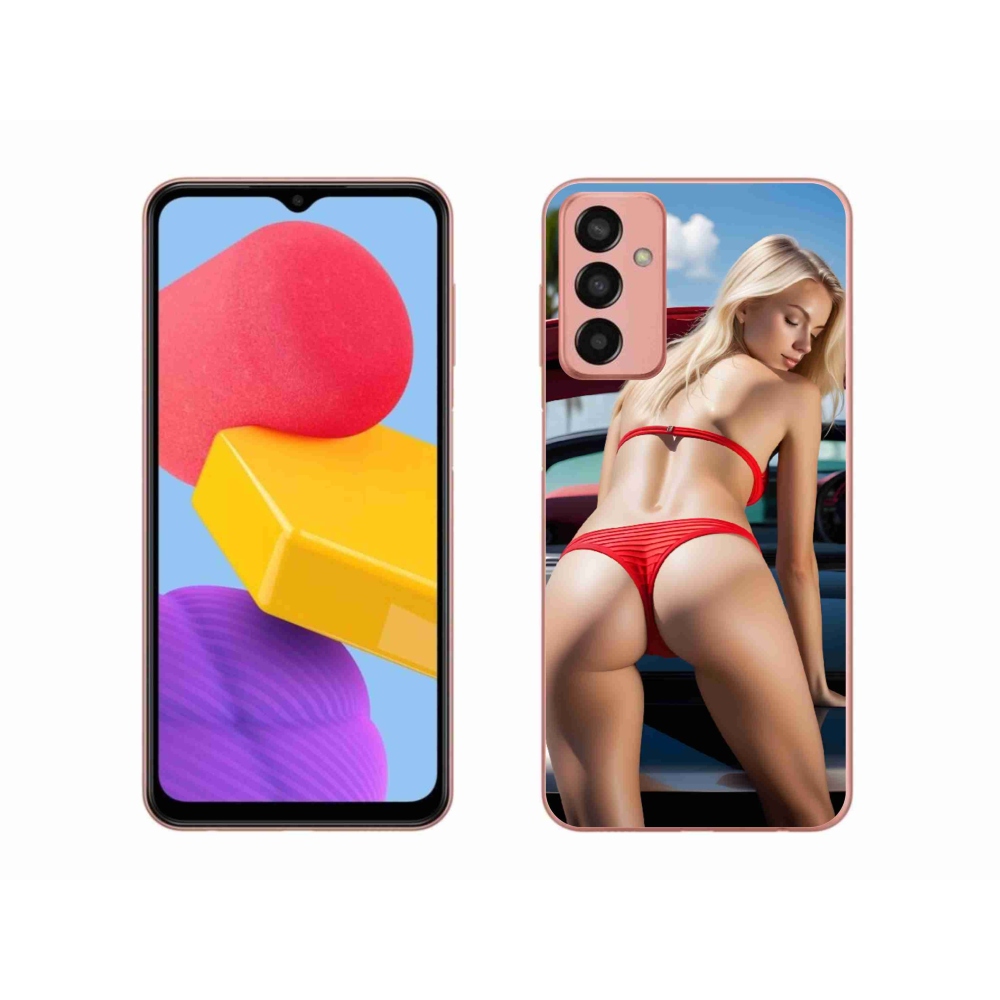 Gélový kryt mmCase Samsung Galaxy M13 - sexy žena 2