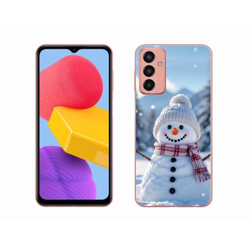 Gélový kryt mmCase na Samsung Galaxy M13 - snehuliak 3