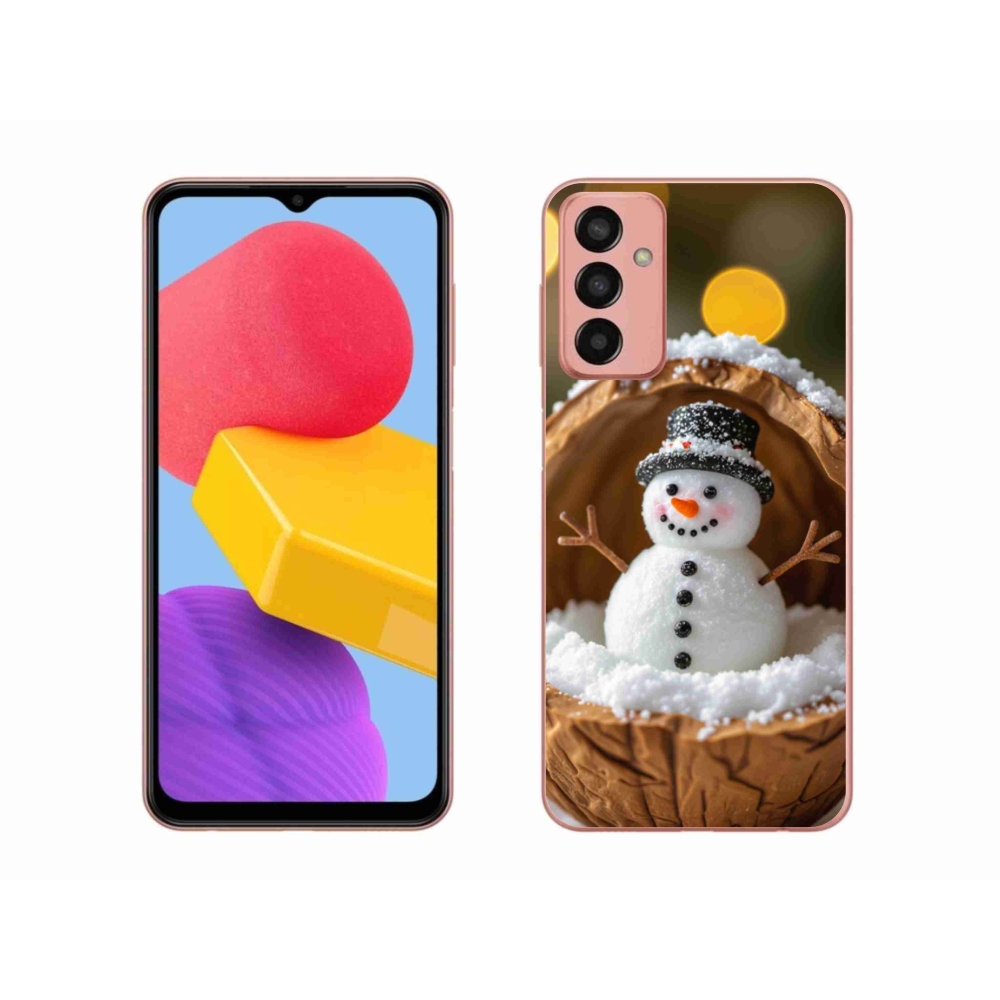 Gélový kryt mmCase na Samsung Galaxy M13 - snehuliak 4
