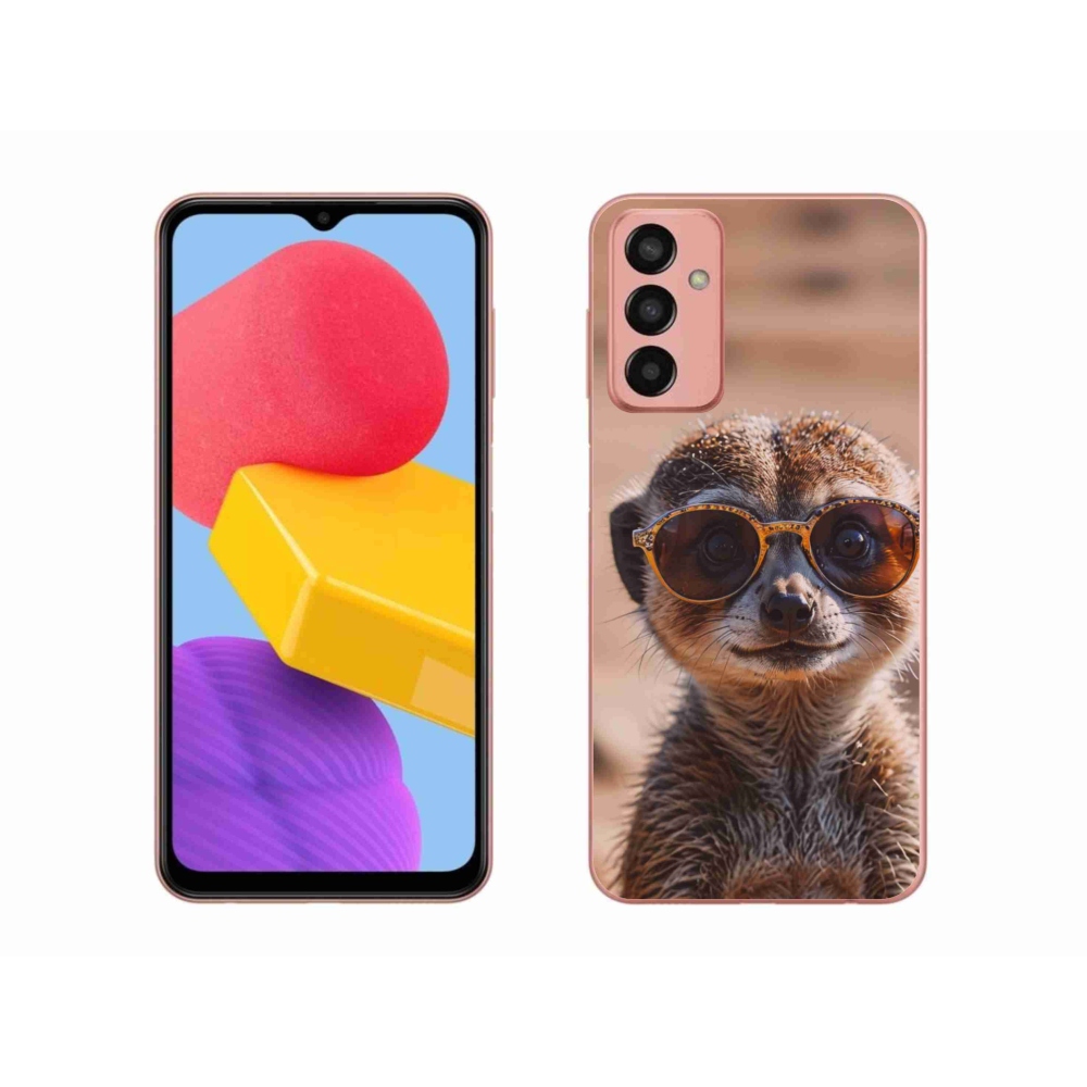 Gélový kryt mmCase na Samsung Galaxy M13 - štýlová surikata