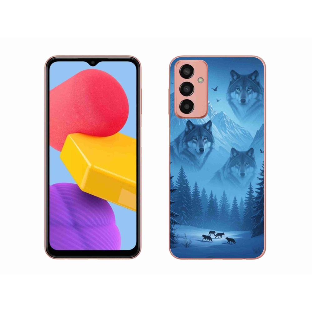 Gélový kryt mmCase na Samsung Galaxy M13 - vlčia svorka