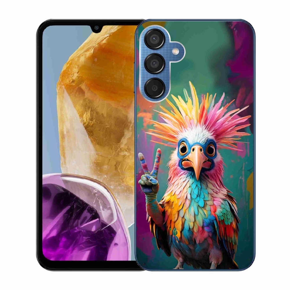 Gélový kryt mmCase na Samsung Galaxy M15 5G - farebný rebel