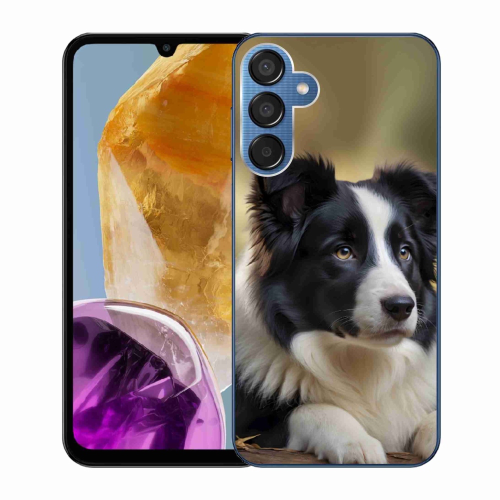 Gélový kryt mmCase na Samsung Galaxy M15 5G - border kólia 2