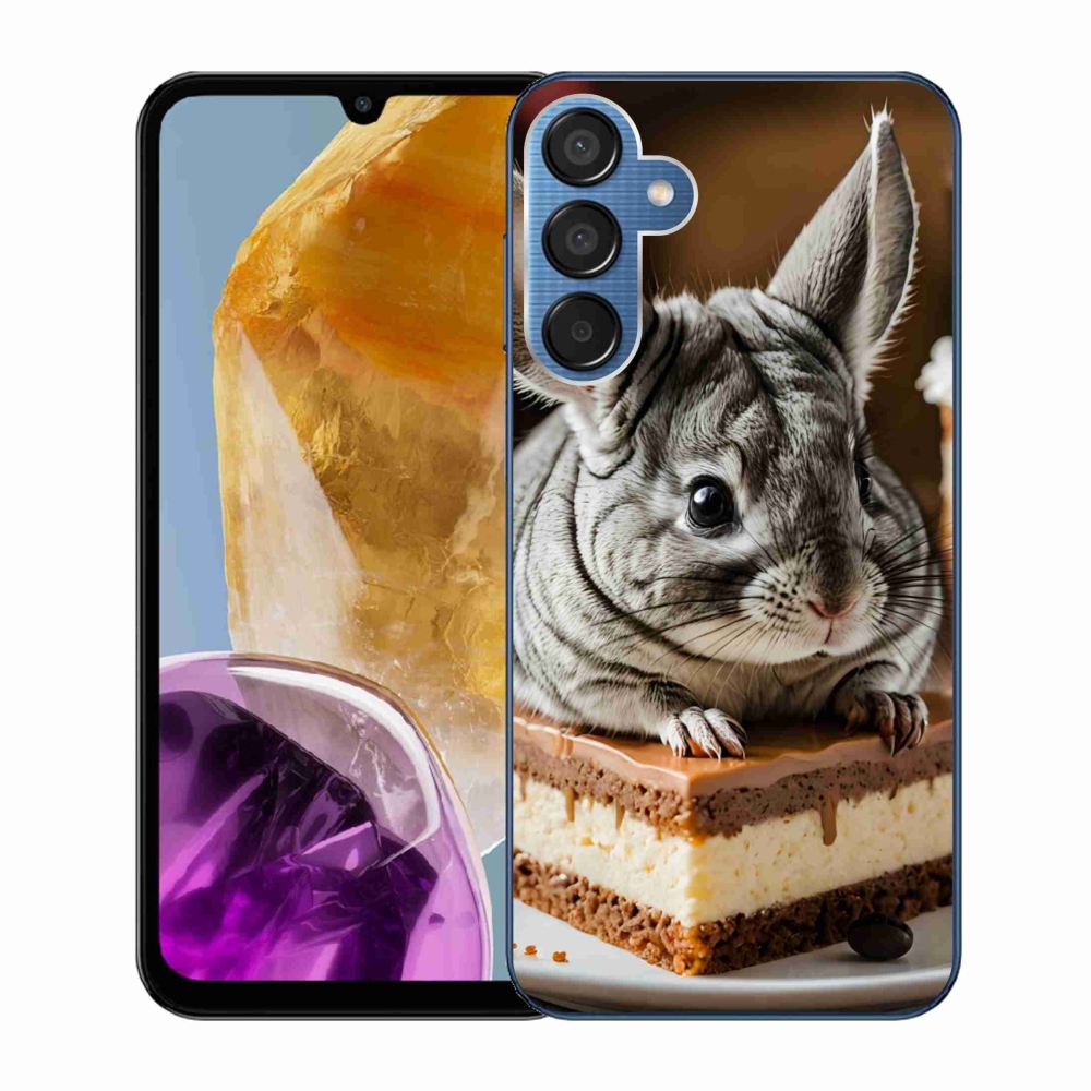 Gélový kryt mmCase na Samsung Galaxy M15 5G - činčila