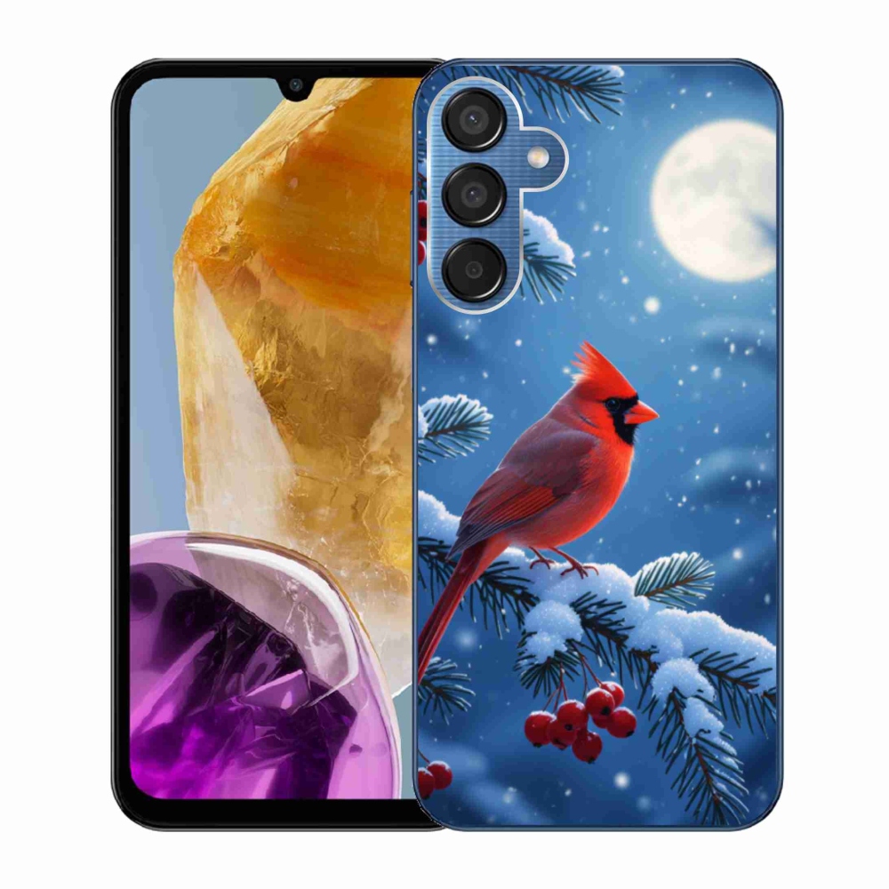 Gélový kryt mmCase na Samsung Galaxy M15 5G - kardinál červený