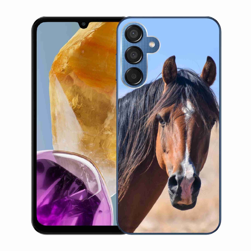 Gélový kryt mmCase na Samsung Galaxy M15 5G - pokojný kôň