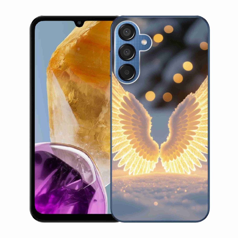 Gélový kryt mmCase na Samsung Galaxy M15 5G - krídla