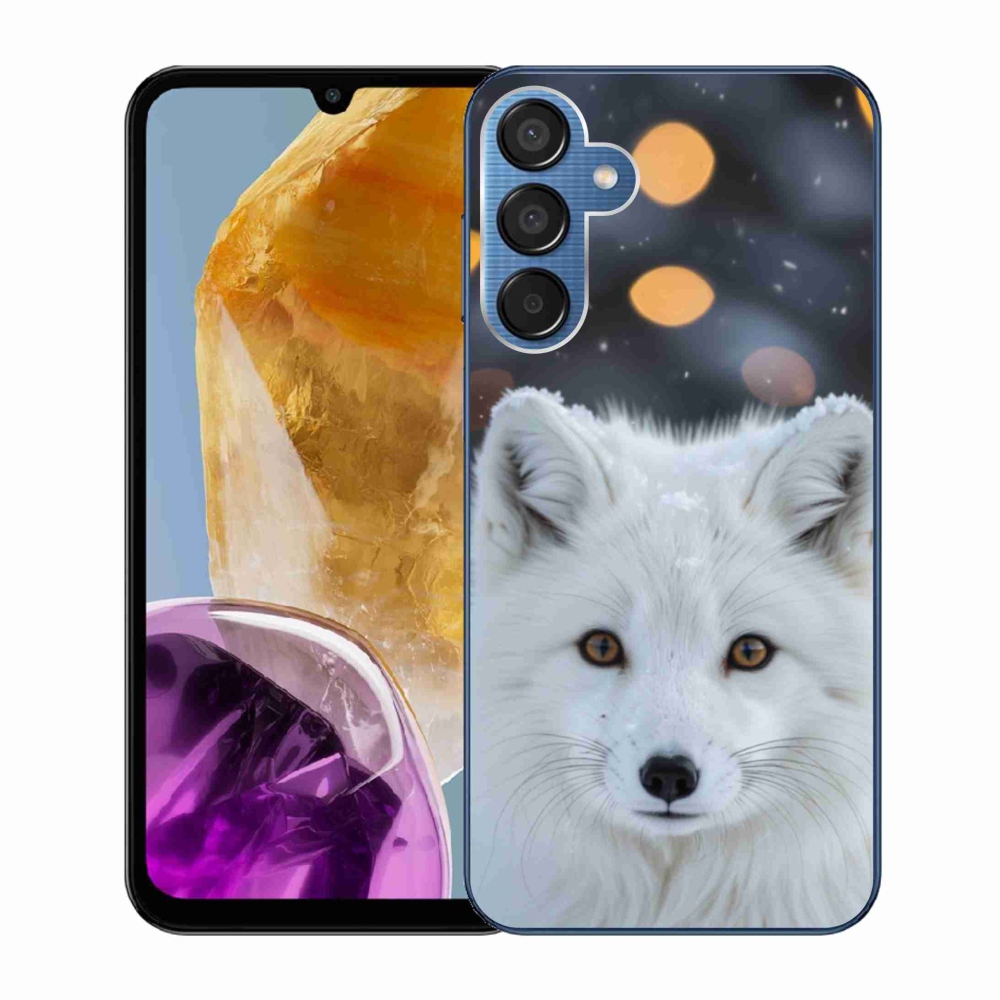 Gélový kryt mmCase na Samsung Galaxy M15 5G - líška polárna