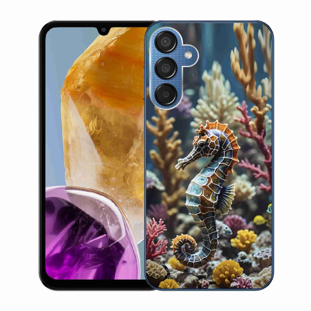 Gélový kryt mmCase na Samsung Galaxy M15 5G - morský koník 2
