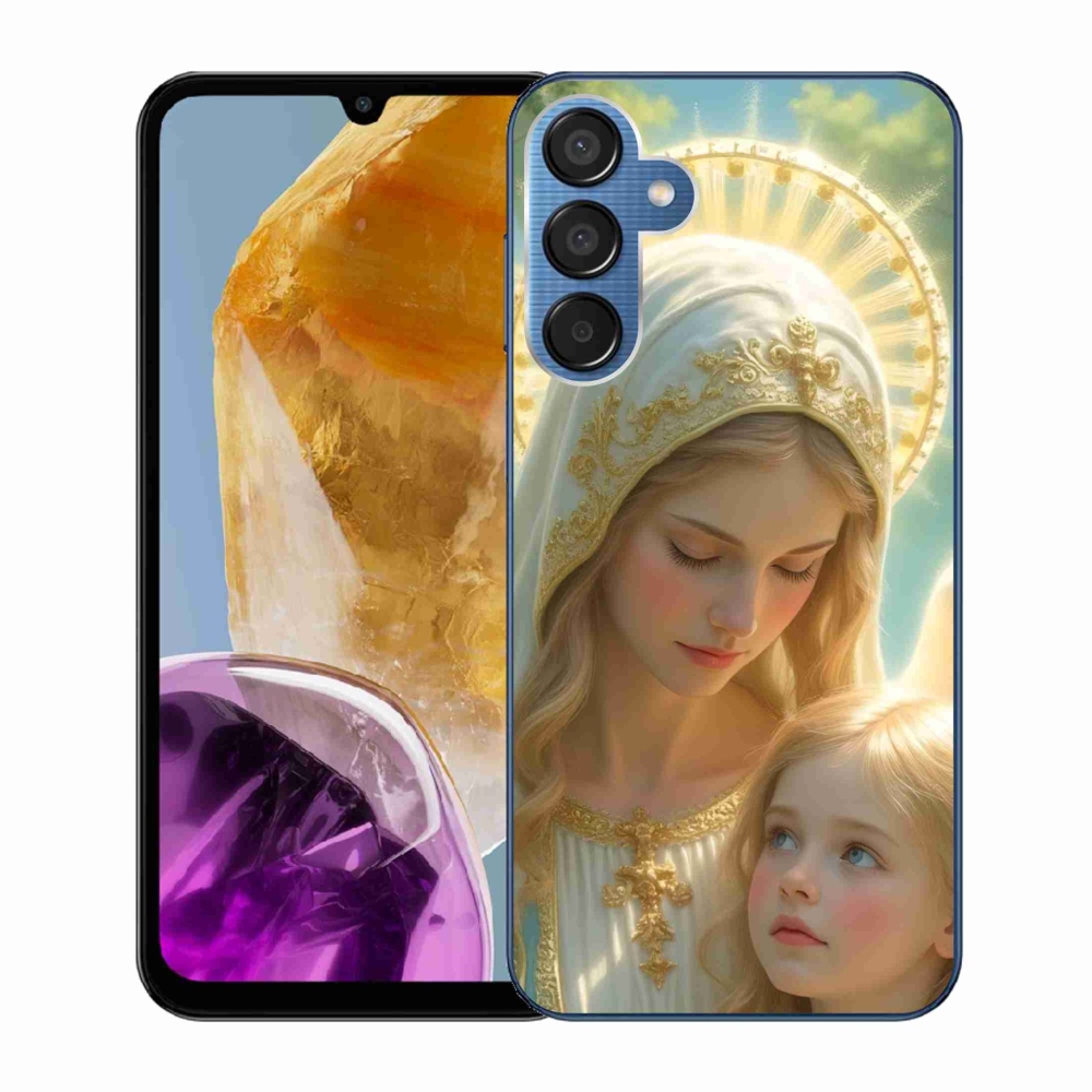 Gélový kryt mmCase na Samsung Galaxy M15 5G - náboženský motív 2