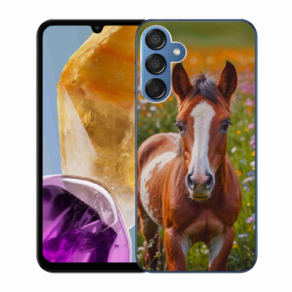 Gélový kryt mmCase na Samsung Galaxy M15 5G - roztomilé žriebä
