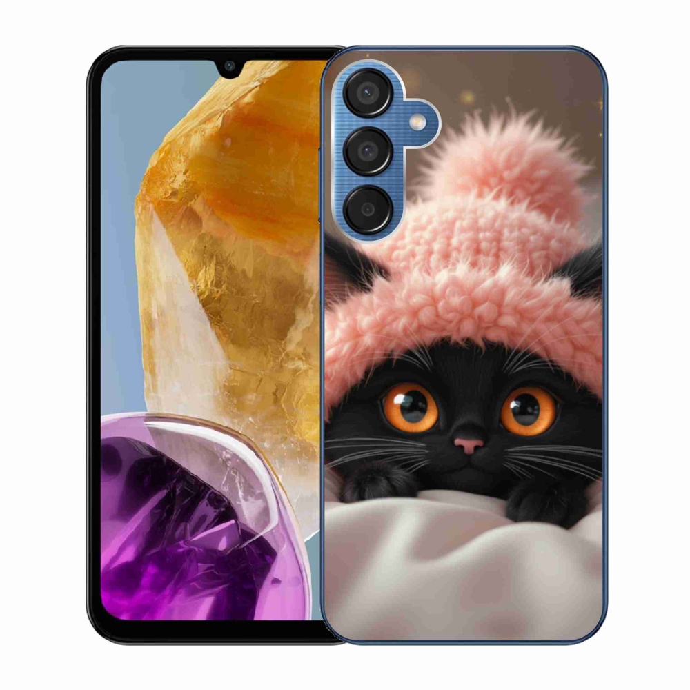 Gélový kryt mmCase na Samsung Galaxy M15 5G - roztomilé mačiatko 7