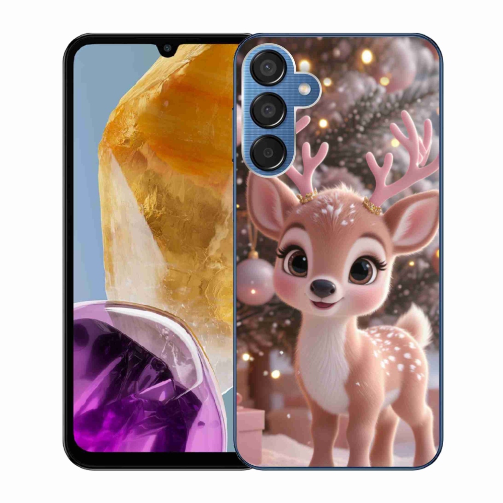 Gélový kryt mmCase na Samsung Galaxy M15 5G - roztomilý sob