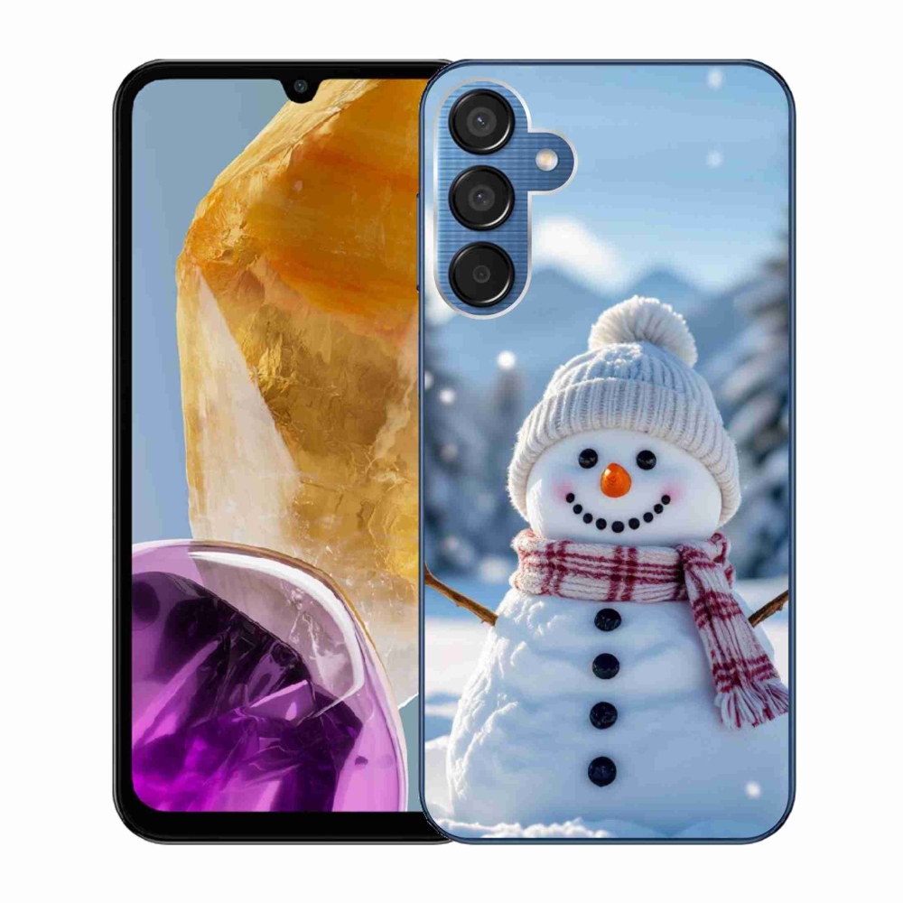 Gélový kryt mmCase na Samsung Galaxy M15 5G - snehuliak 3