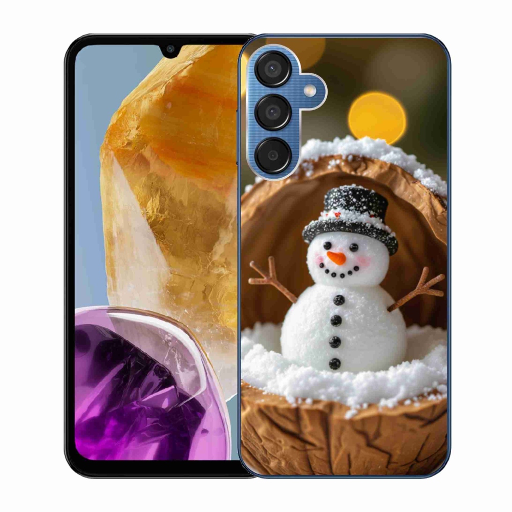 Gélový kryt mmCase na Samsung Galaxy M15 5G - snehuliak 4