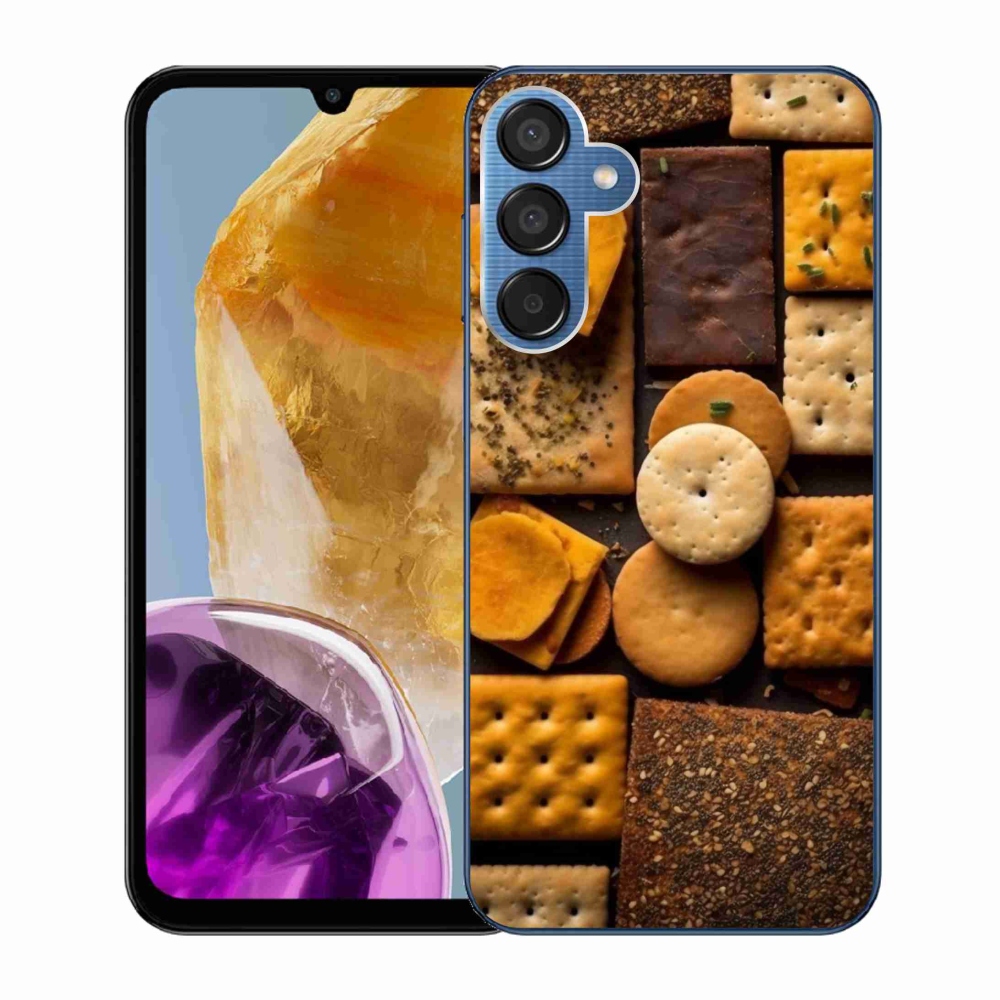 Gélový kryt mmCase na Samsung Galaxy M15 5G - sušienky