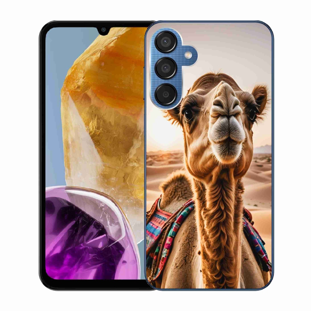 Gélový kryt mmCase na Samsung Galaxy M15 5G - ťava