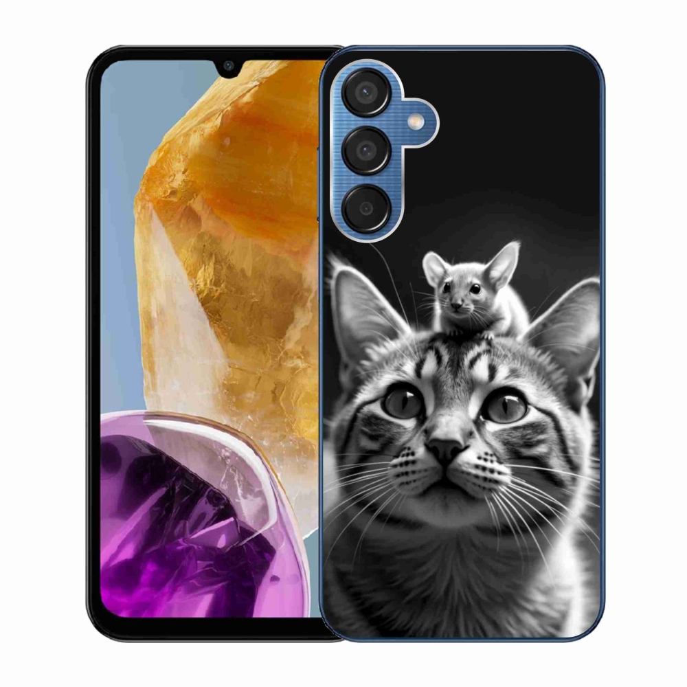 Gélový kryt mmCase na Samsung Galaxy M15 5G - zvieracie priateľstvo 2