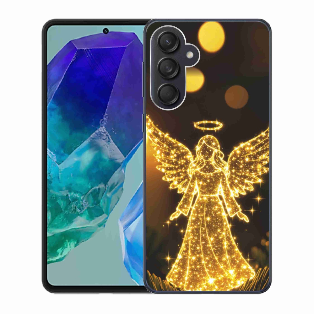 Gélový kryt mmCase na Samsung Galaxy M55 5G - anjel