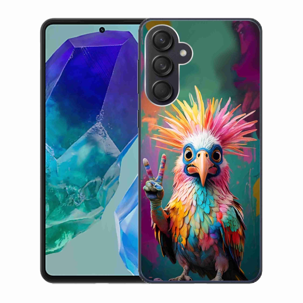 Gélový kryt mmCase na Samsung Galaxy M55 5G - farebný rebel