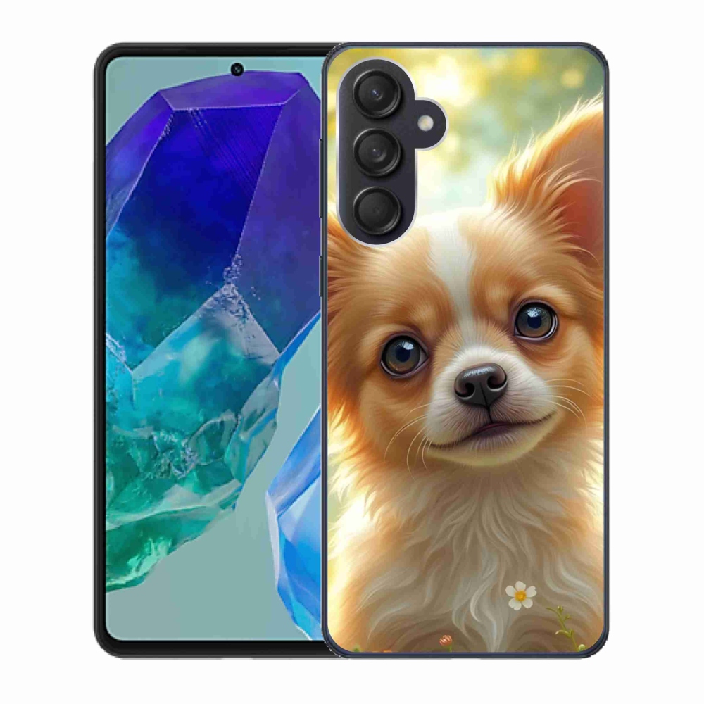 Gélový kryt mmCase na Samsung Galaxy M55 5G - čivava 5