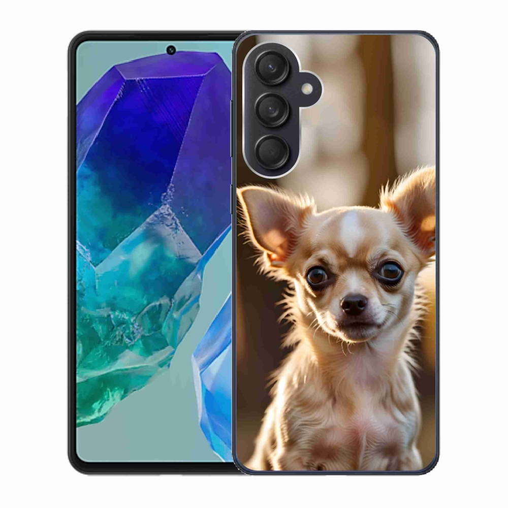 Gélový kryt mmCase na Samsung Galaxy M55 5G - čivava 6