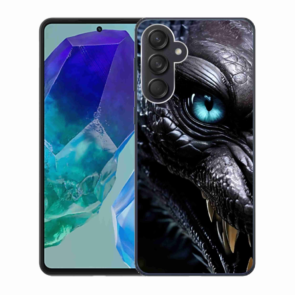 Gélový kryt mmCase na Samsung Galaxy M55 5G - dračí pohľad