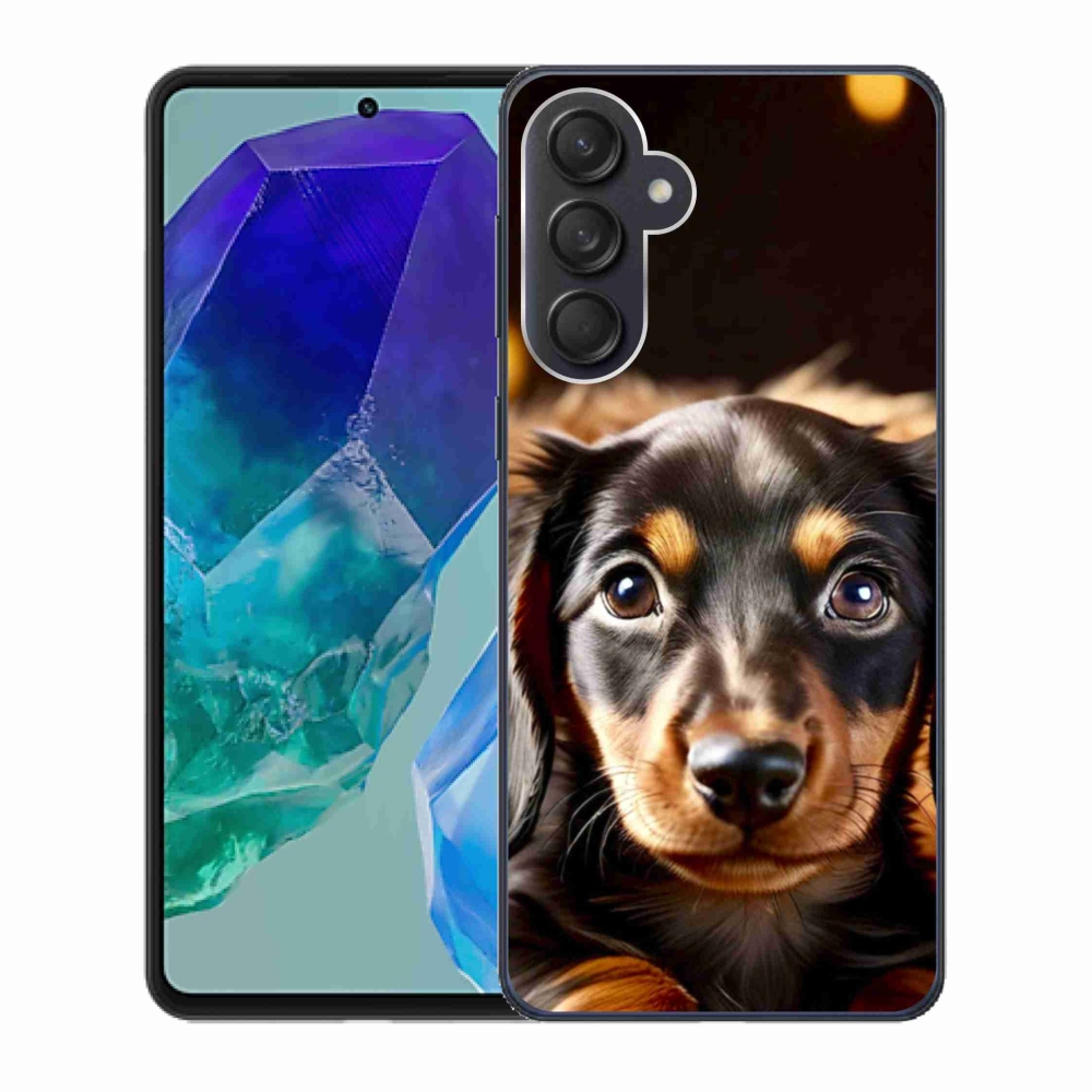 Gélový kryt mmCase na Samsung Galaxy M55 5G - jazvečík