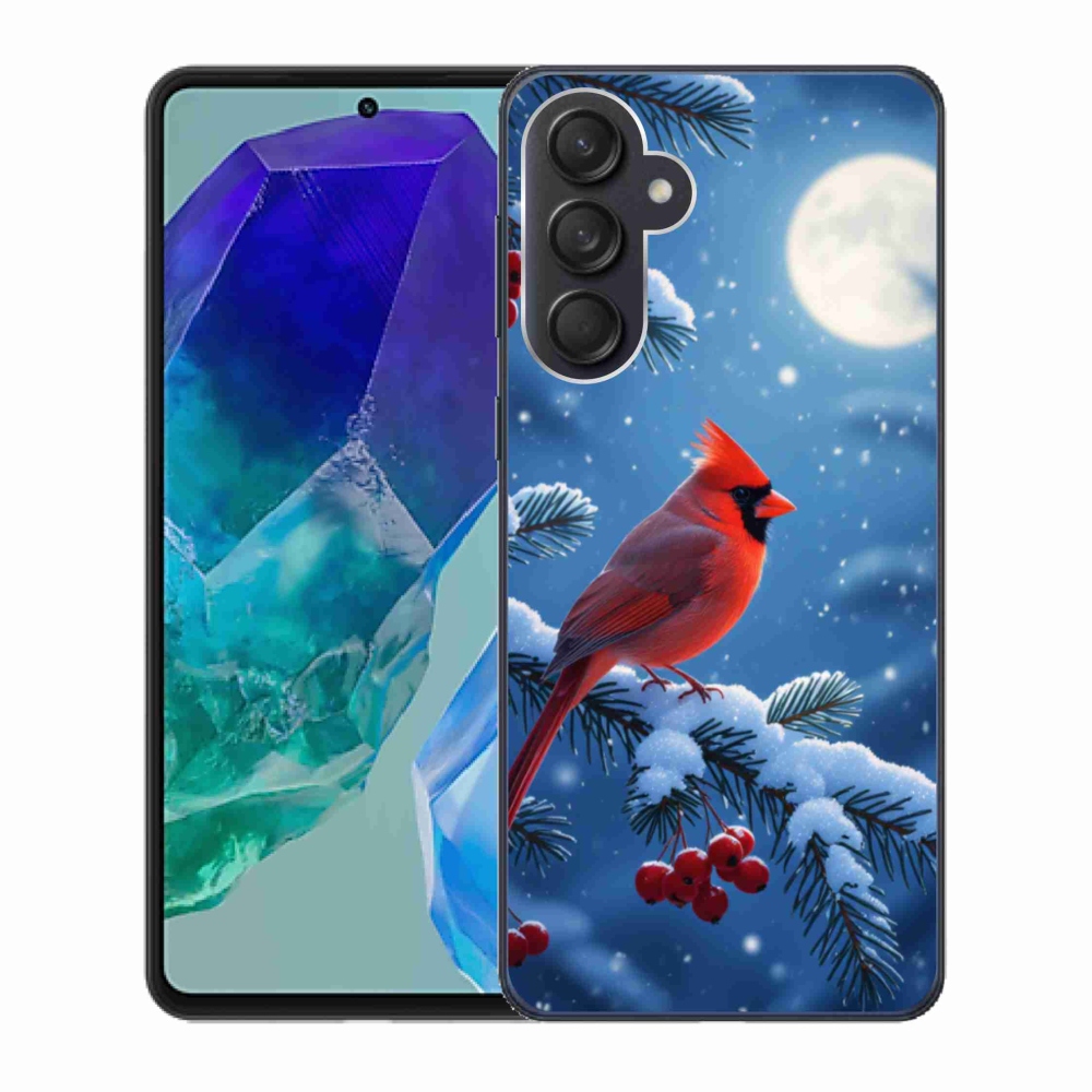 Gélový kryt mmCase na Samsung Galaxy M55 5G - kardinál červený