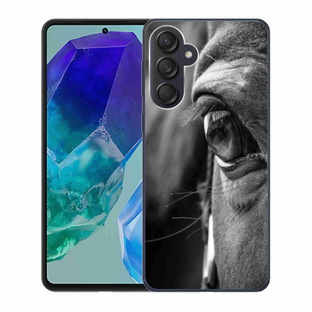 Gélový kryt mmCase na Samsung Galaxy M55 5G - konský pohľad