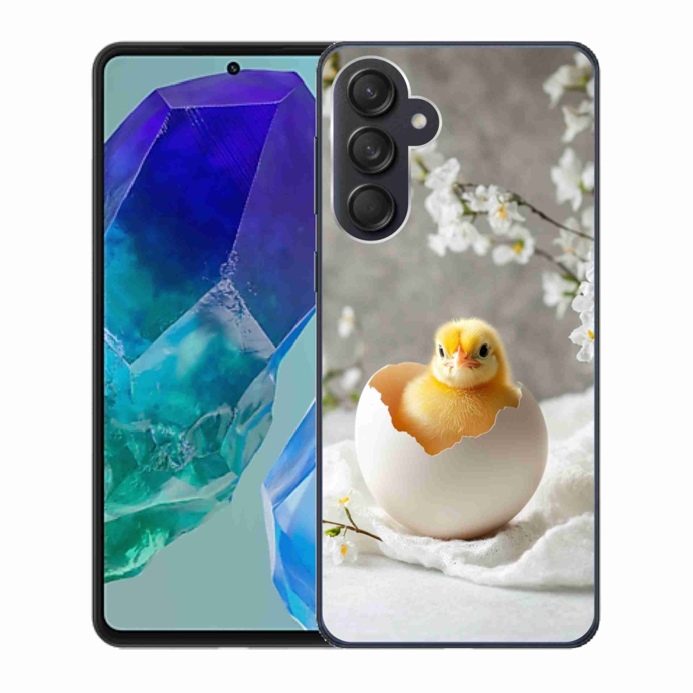 Gélový kryt mmCase na Samsung Galaxy M55 5G - kuriatko