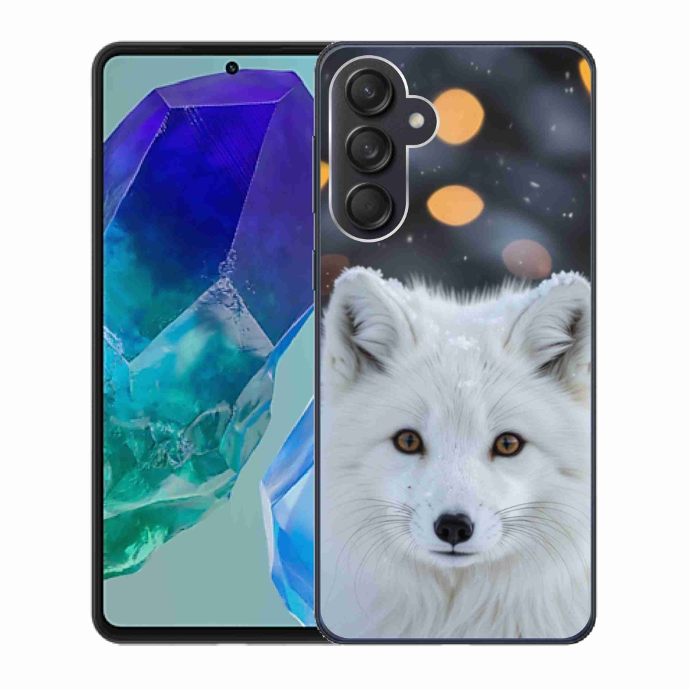 Gélový kryt mmCase na Samsung Galaxy M55 5G - líška polárna