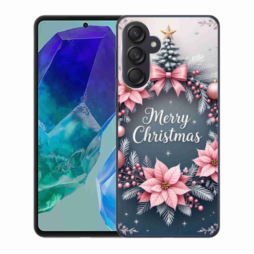 Gélový kryt mmCase na Samsung Galaxy M55 5G - merry christmas