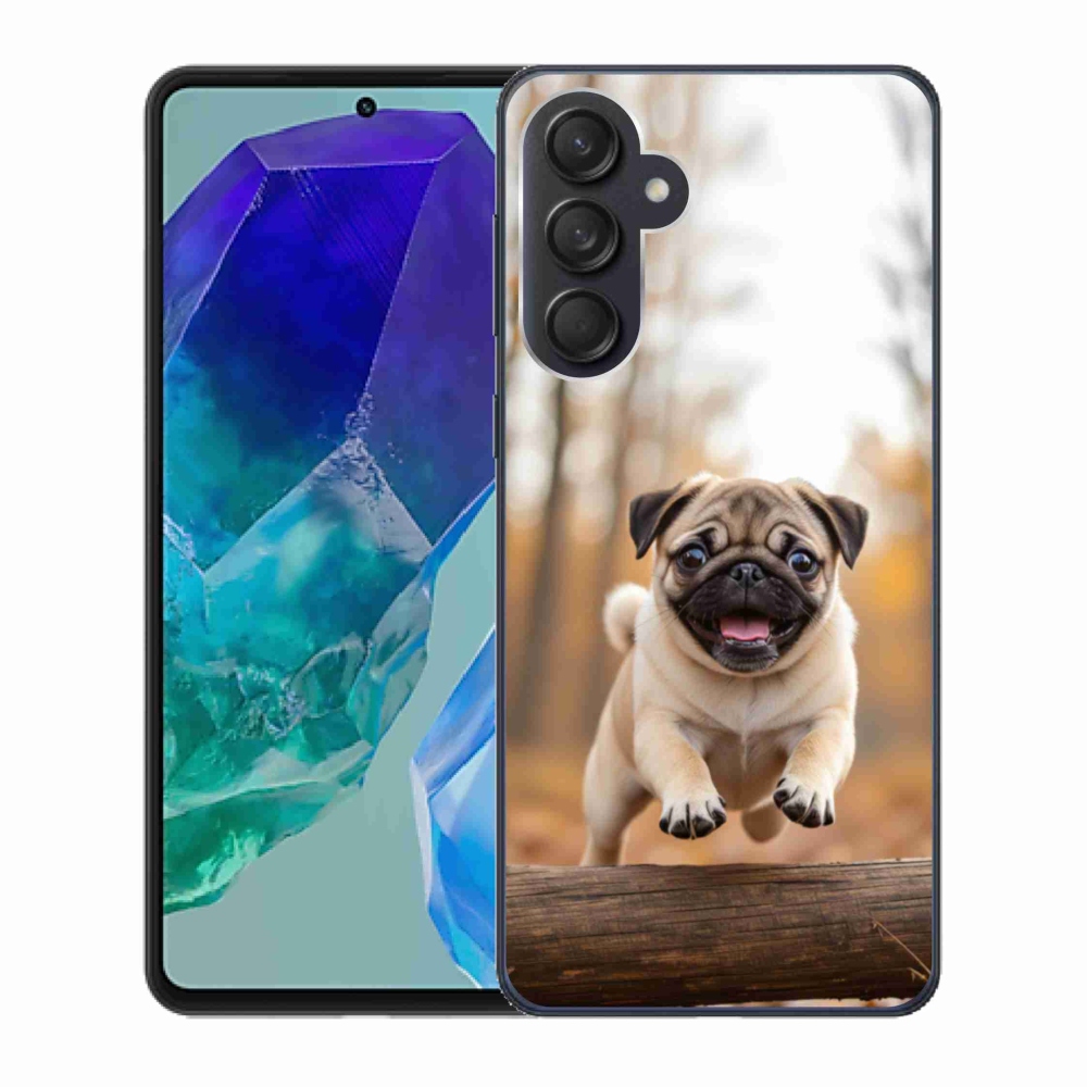 Gélový kryt mmCase na Samsung Galaxy M55 5G - mops 2