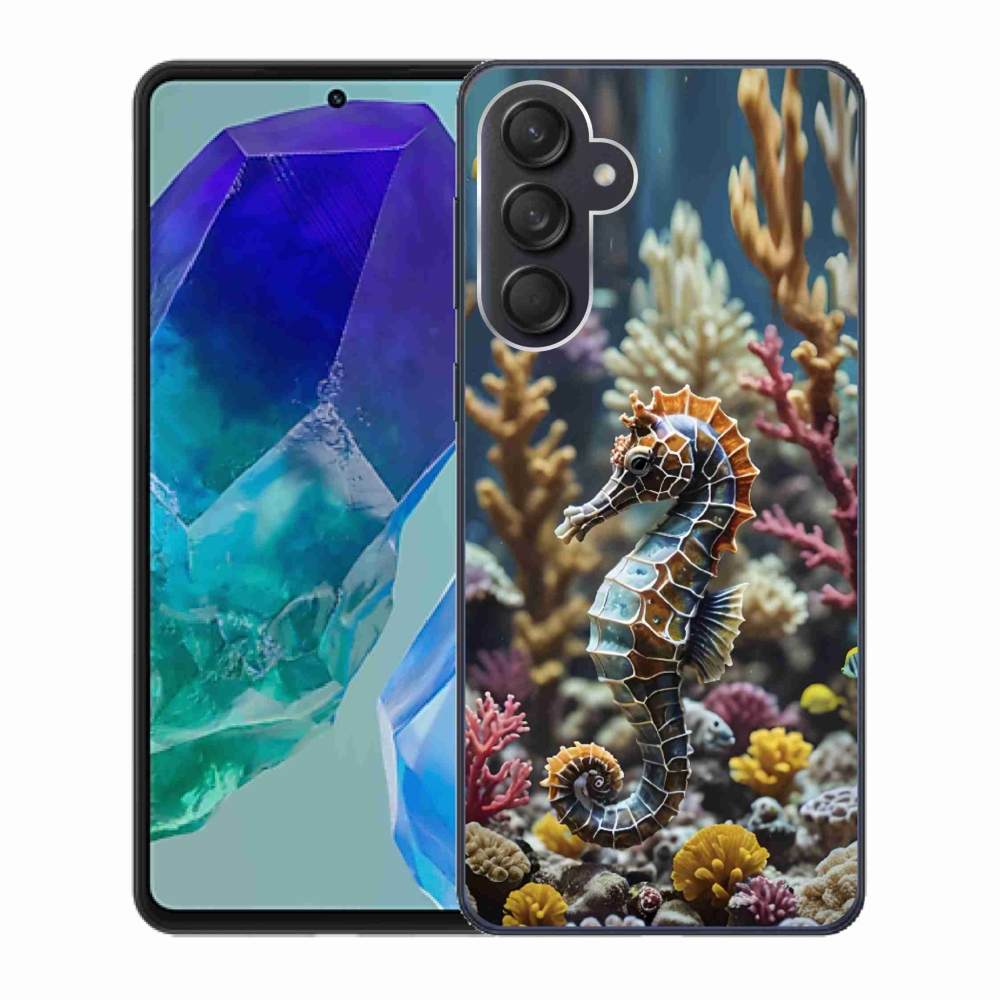 Gélový kryt mmCase na Samsung Galaxy M55 5G - morský koník 2
