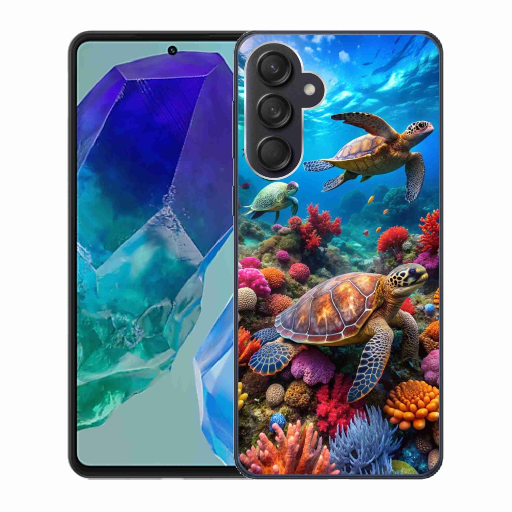 Gélový kryt mmCase na Samsung Galaxy M55 5G - morský svet 2