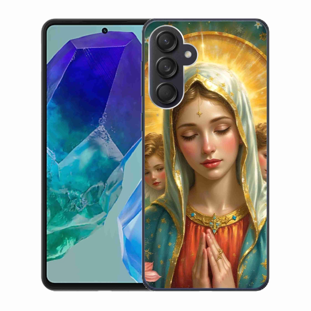Gélový kryt mmCase na Samsung Galaxy M55 5G - náboženský motív 3