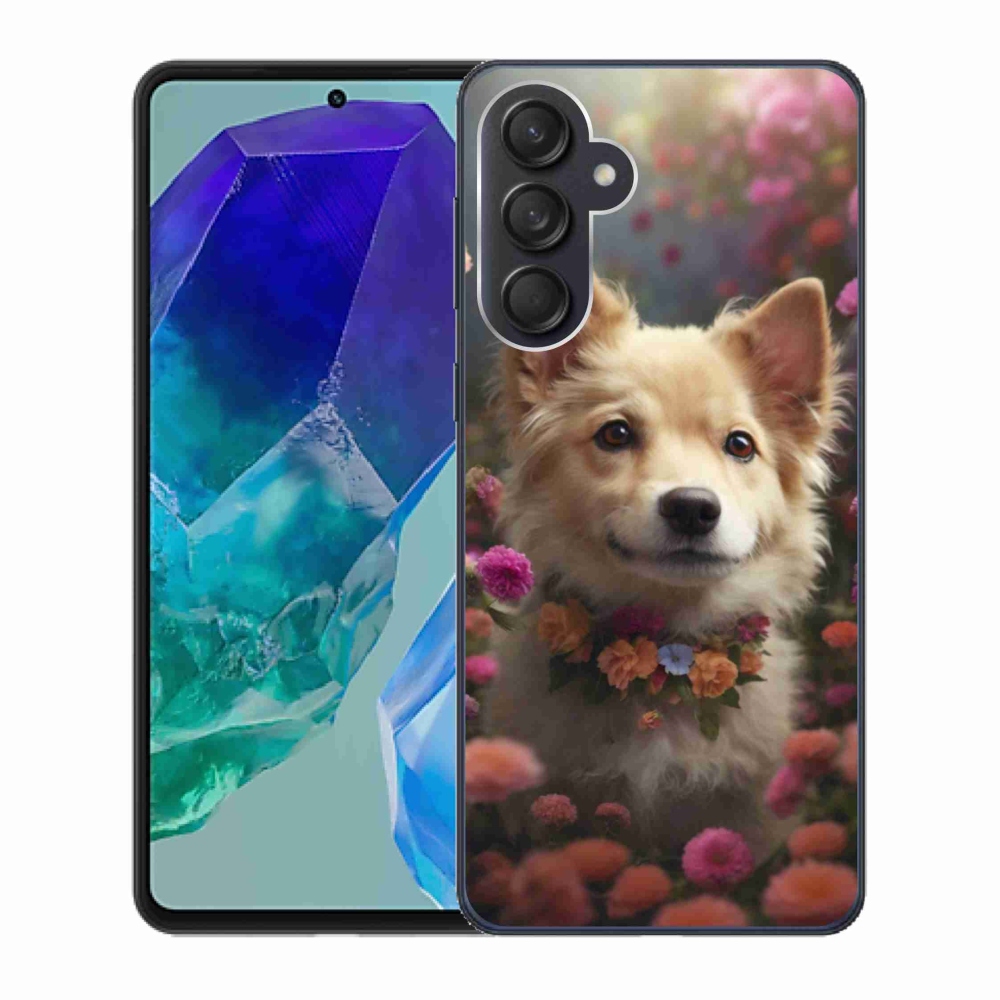 Gélový kryt mmCase na Samsung Galaxy M55 5G - nemecký špic