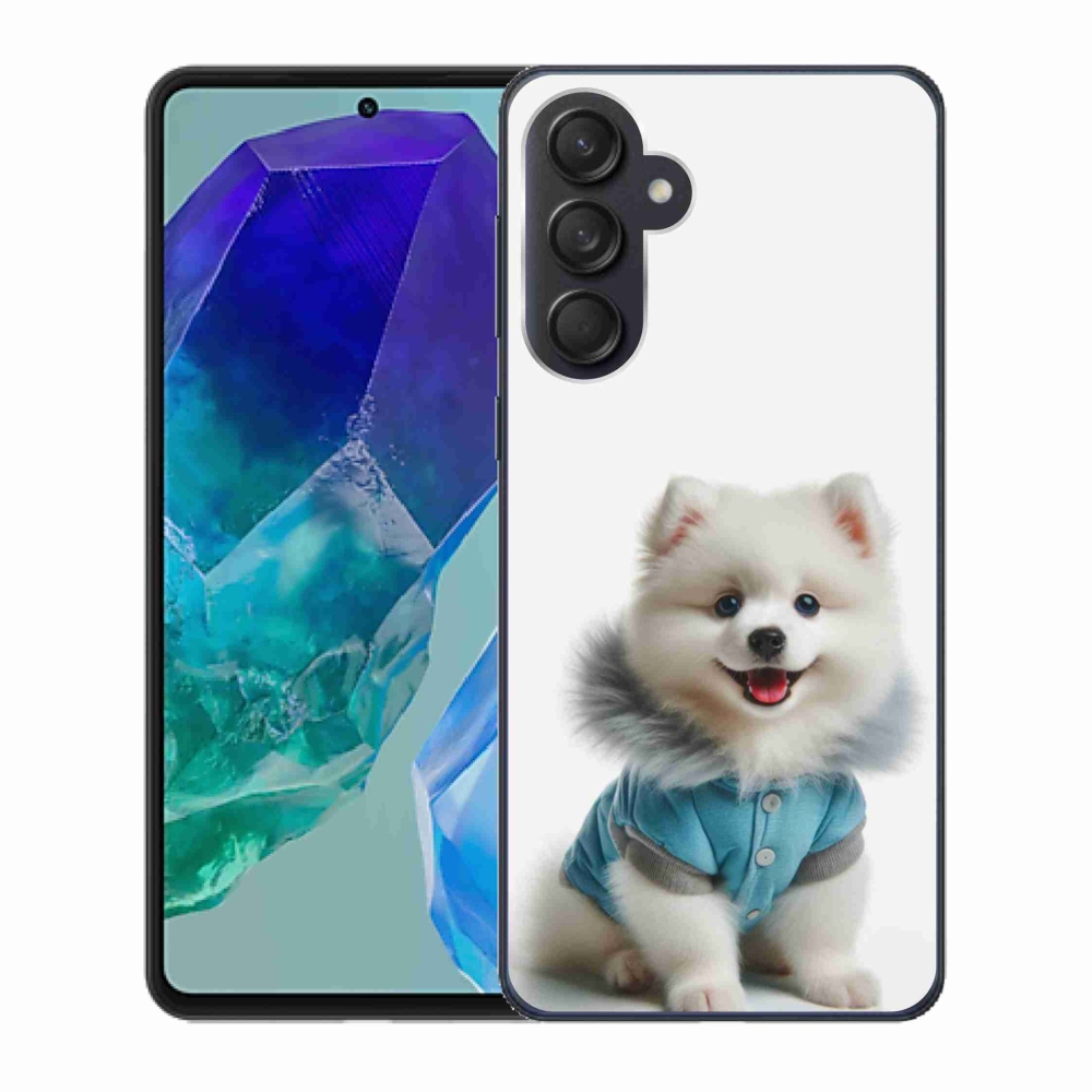 Gélový kryt mmCase na Samsung Galaxy M55 5G - pomeranian