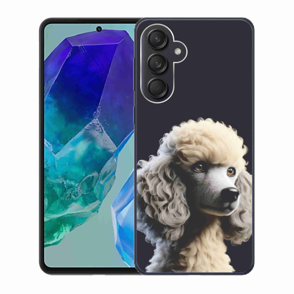 Gélový kryt mmCase na Samsung Galaxy M55 5G - pudel