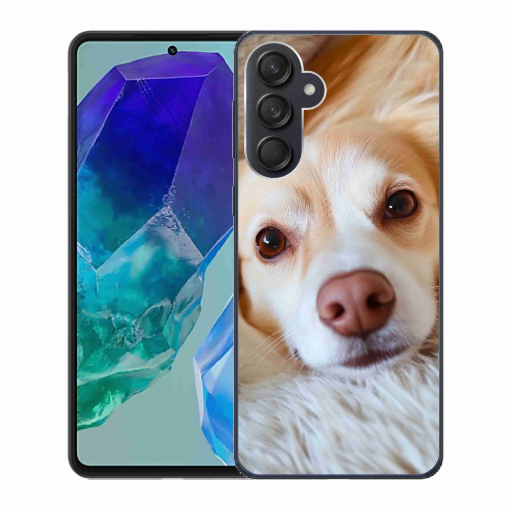 Gélový kryt mmCase na Samsung Galaxy M55 5G - Roztomilá čivava