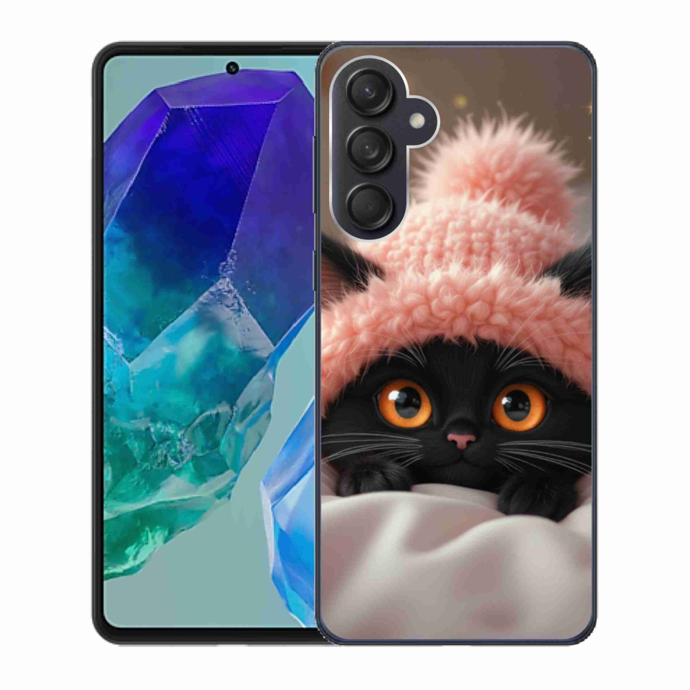 Gélový kryt mmCase na Samsung Galaxy M55 5G - roztomilé mačiatko 7