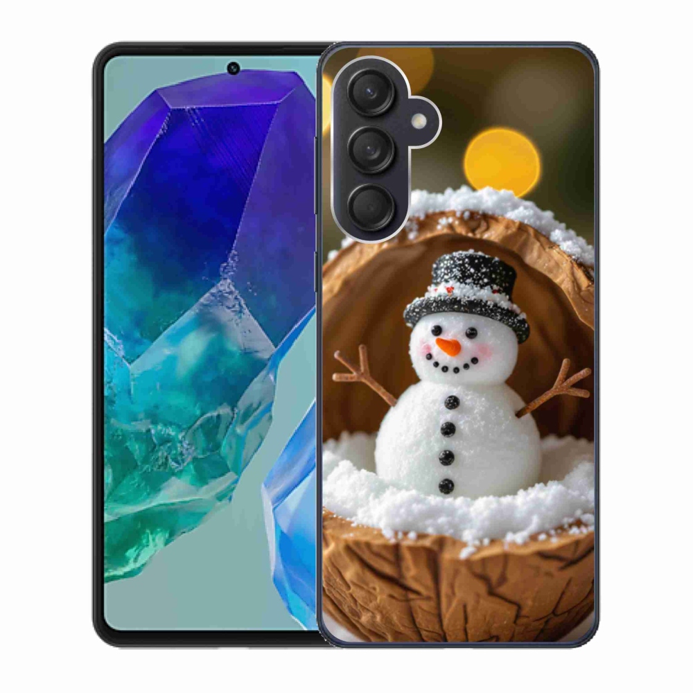 Gélový kryt mmCase na Samsung Galaxy M55 5G - snehuliak 4