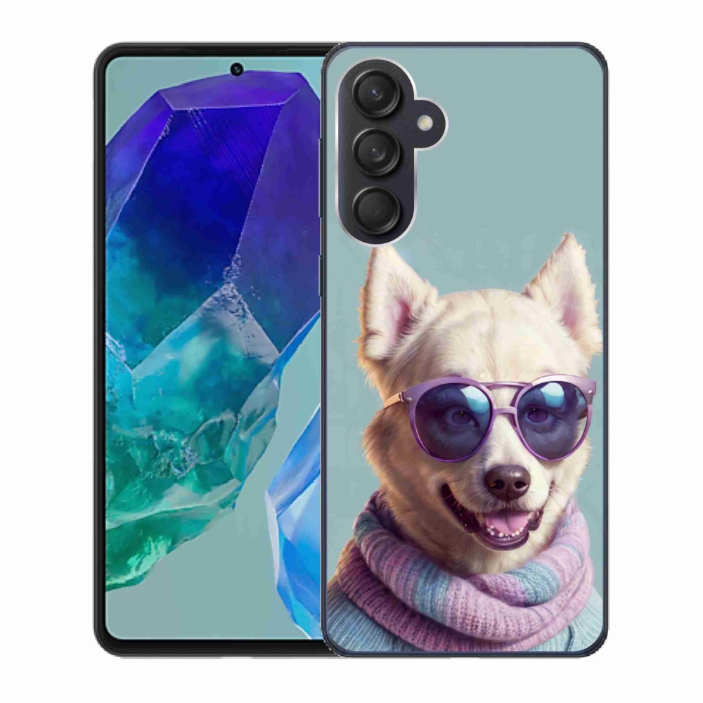 Gélový kryt mmCase na Samsung Galaxy M55 5G - štýlový nemecký špic