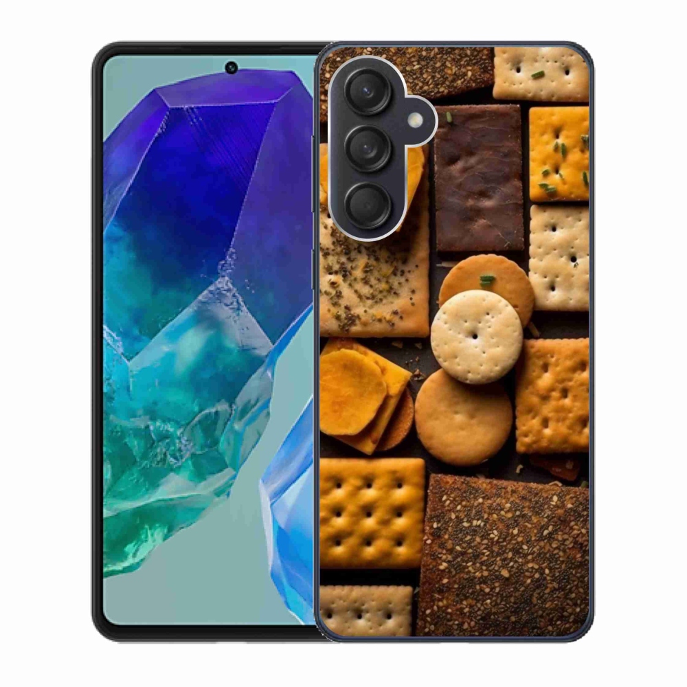 Gélový kryt mmCase na Samsung Galaxy M55 5G - sušienky