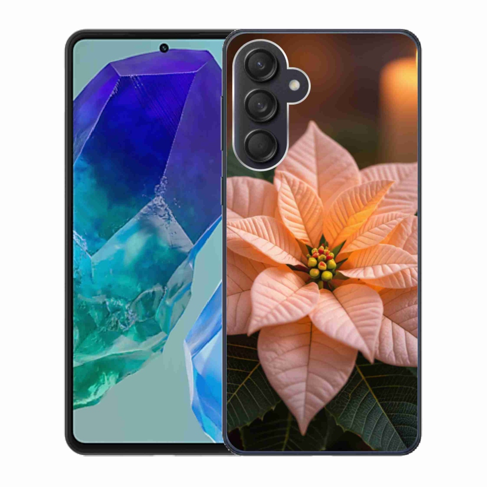 Gélový kryt mmCase na Samsung Galaxy M55 5G - vianočná hviezda