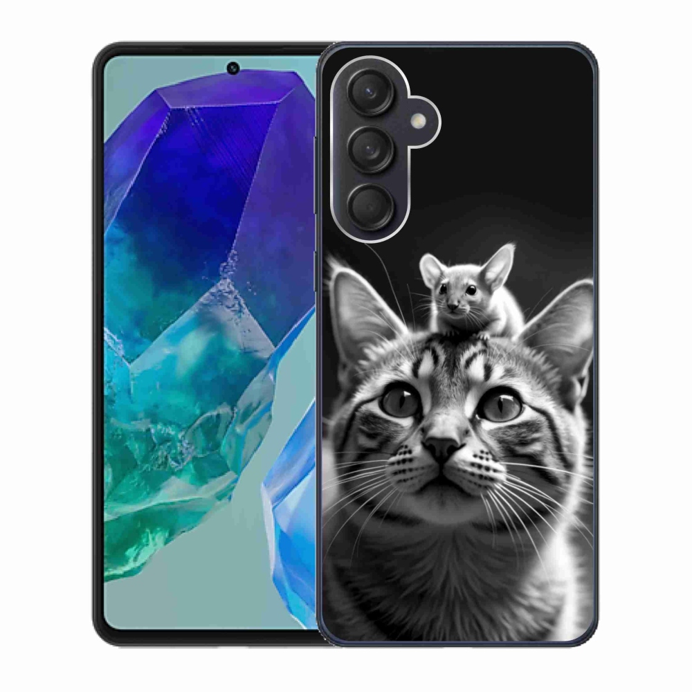 Gélový kryt mmCase na Samsung Galaxy M55 5G - zvieracie priateľstvo 2